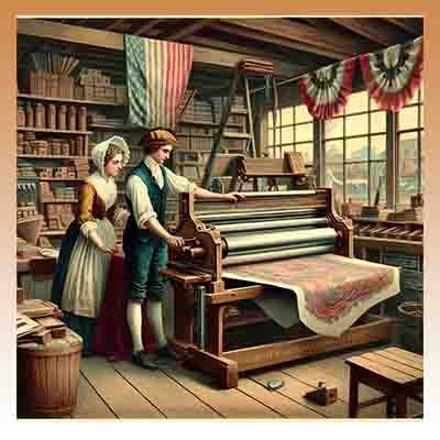 textile printing in america-fabric printing